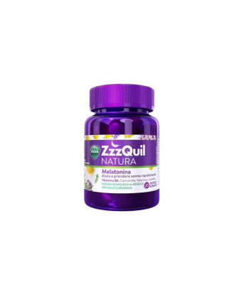 Vicks Zzzquil Natura Mélatonine 30 Unités - Sommeil naturel et réparateur