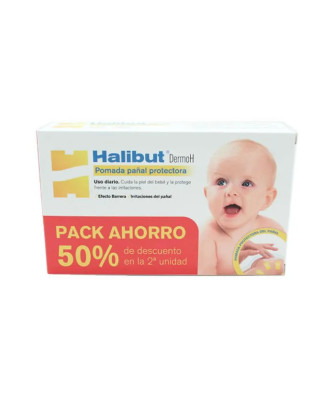 Pack double de 2x45g Halibut DermoH Pommade Pour Enfant
