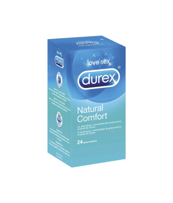 Durex Natural Plus: 24 Préservatifs en Latex