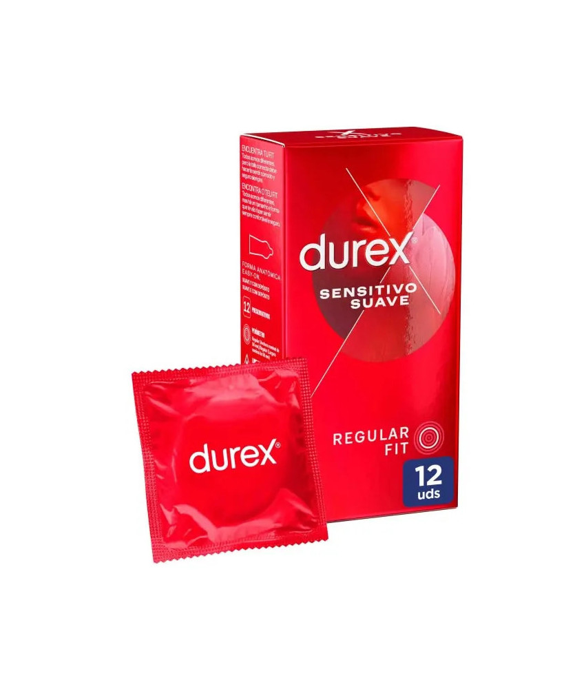 Préservatifs Durex Sensitive Soft: Pack de 12 unités
