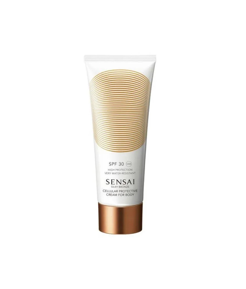 Crème protectrice corporelle Sensai Silky Bronze SPF30 150ml