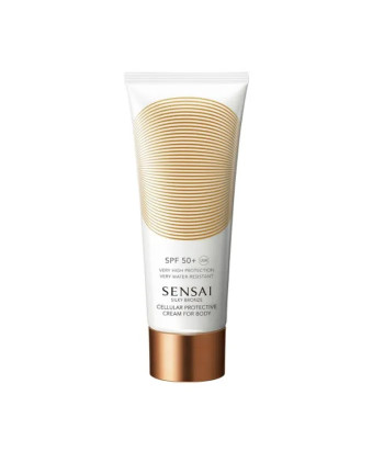 Crème de protection pour le corps SPF50 150ml Sensai Silky Bronze