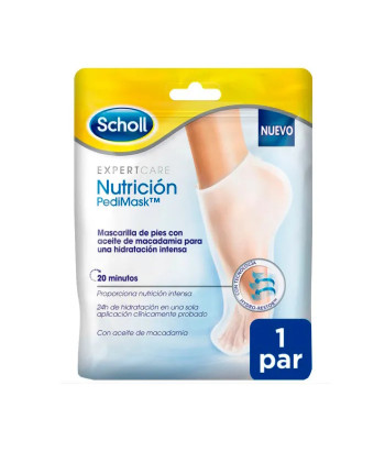 Masque Nourrissant pour Pieds Scholl 1 Paire