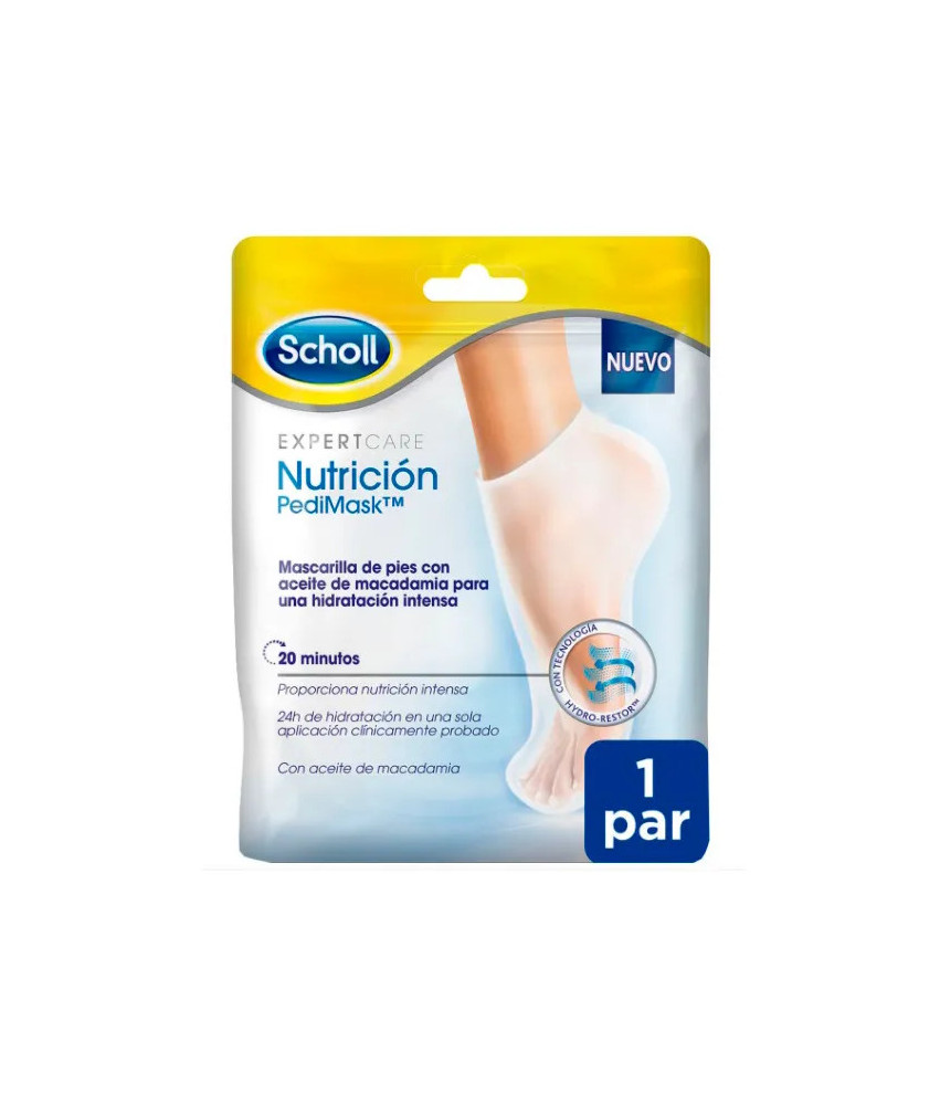 Masque Nourrissant pour Pieds Scholl 1 Paire