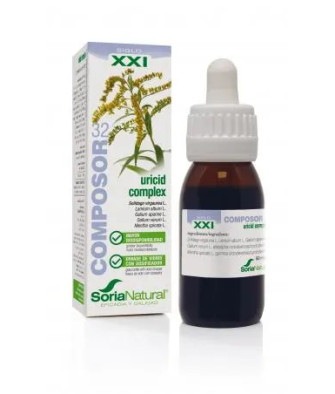 Soria Composor 32 Uricid Complex S Xxi - Éliminez l'acide urique naturellement