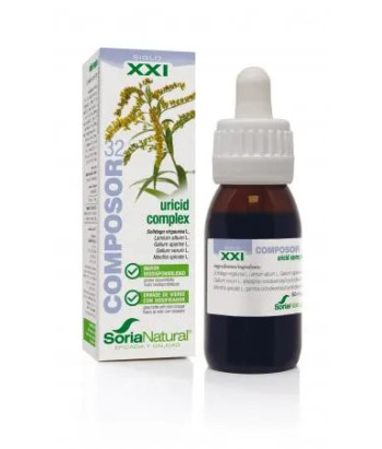 Soria Composor 32 Uricid Complex S Xxi - Éliminez l'acide urique naturellement