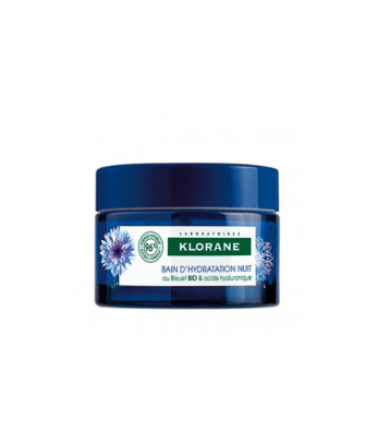 Nourrissant pour la nuit: Baignoire hydratante Klorane Organic Cornflower 50ml