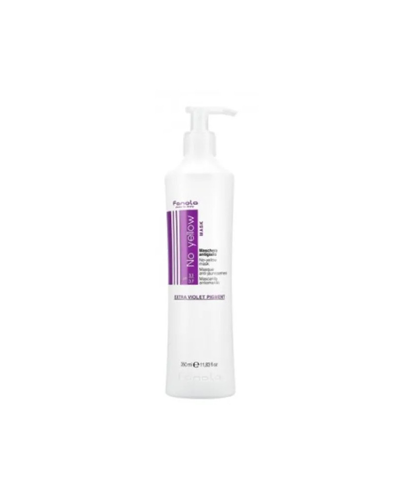 Masque Fanola No Yellow 350ml - Anti-jaunissement et hydratation