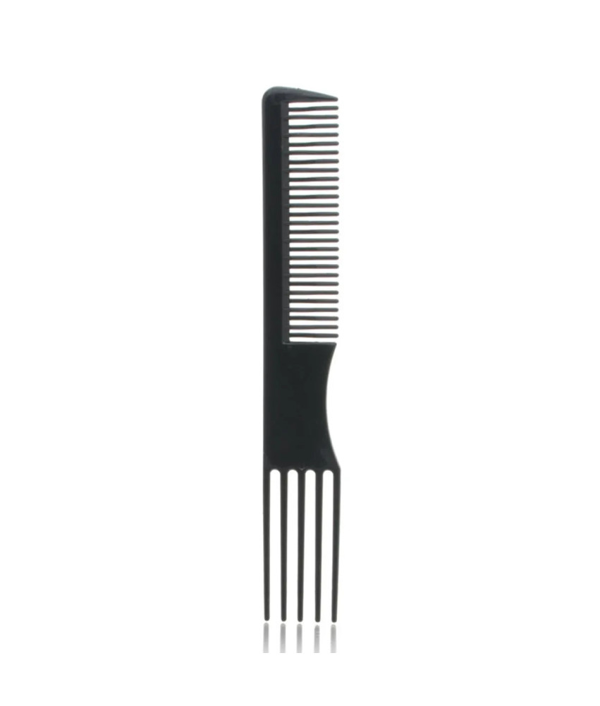 Peigne Eurostil Courbé Noir 19cm - Coiffure Parfaite en un Instant