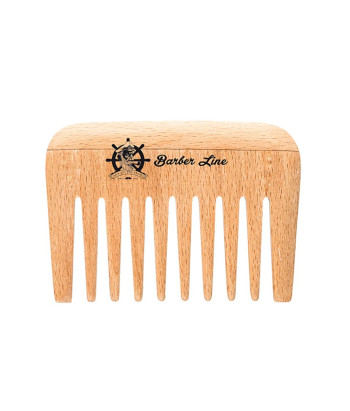 Peigne large en bois Eurostil 9 cm - Domptez vos cheveux avec style