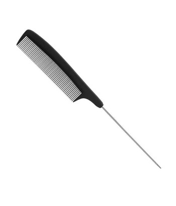 Peigne professionnel en carbone Eurostil 223mm - Qualité supérieure
