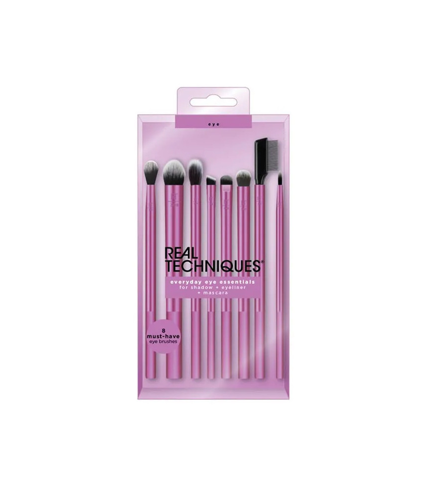 Coffret essentiel pour les yeux Real Techniques: 8 produits