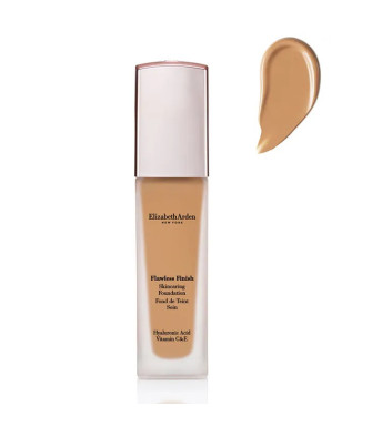 Maquillage parfait avec la base Flawless Finish Skincaring d'Elizabeth Arden 440W 30ml