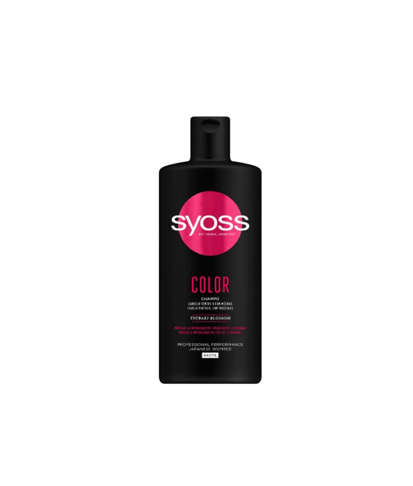 Shampooing Syoss Color Tech 440ml: Couleurs éclatantes