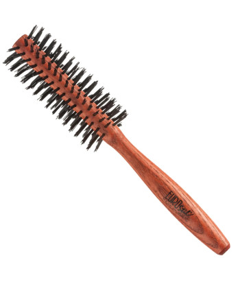 Brosse Nylon Eurostil pour Coiffure - 15mm, Bois Circulaire