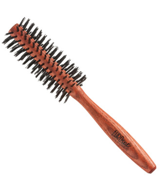 Brosse Nylon Eurostil pour Coiffure - 15mm, Bois Circulaire
