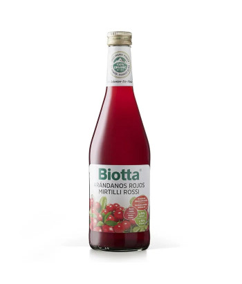 Booster d'énergie: Jus de Canneberges Biotta 500ml