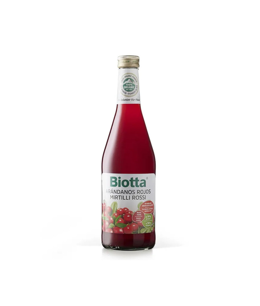 Booster d'énergie: Jus de Canneberges Biotta 500ml