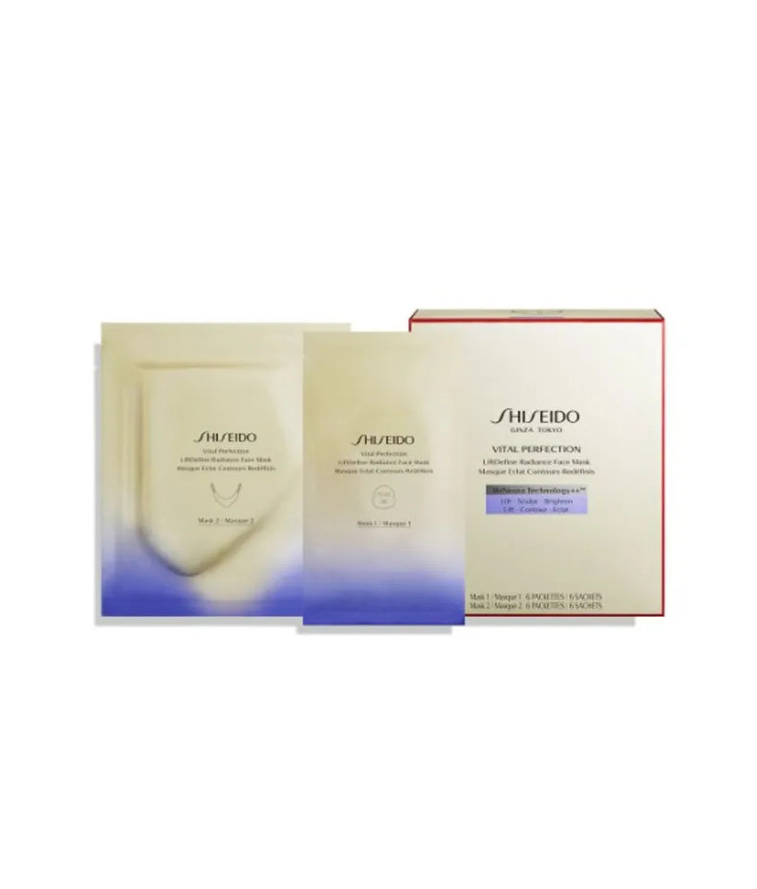 Masque visage Shiseido Vital Perfection Liftdefine Radiance 