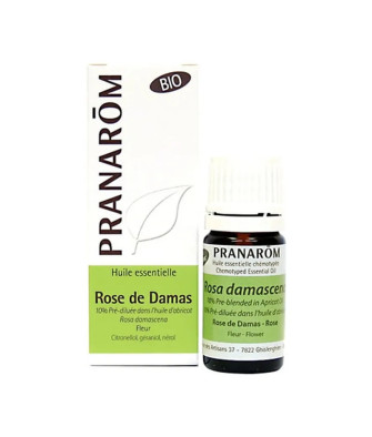 Huile Essentielle De Rose De Damas Bio 2 ml Pranarom - Un parfum envoûtant