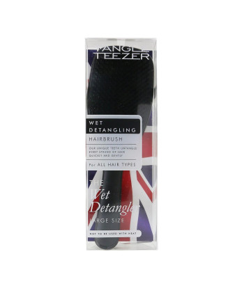 Démêlez en douceur avec Tangle Teezer Large Wet Detangler Black
