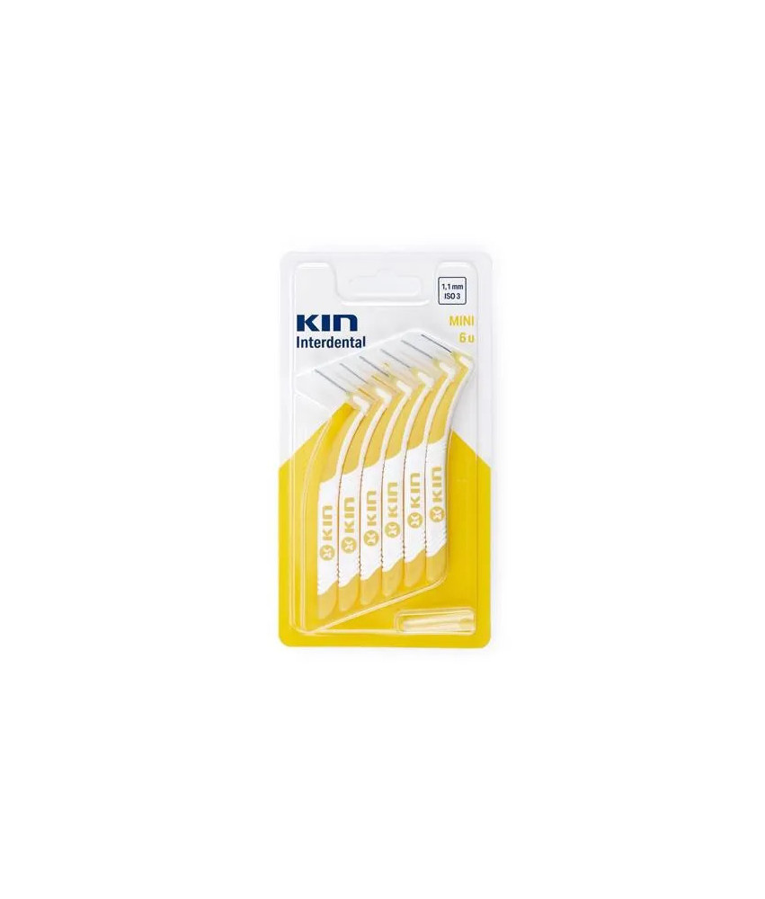 Brosse Interdentaire Mini 1.1mm 6 Produits - Hygiène Buccale