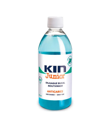 Kin Junior Bain de bouche 500ml: Fraîcheur en grand format