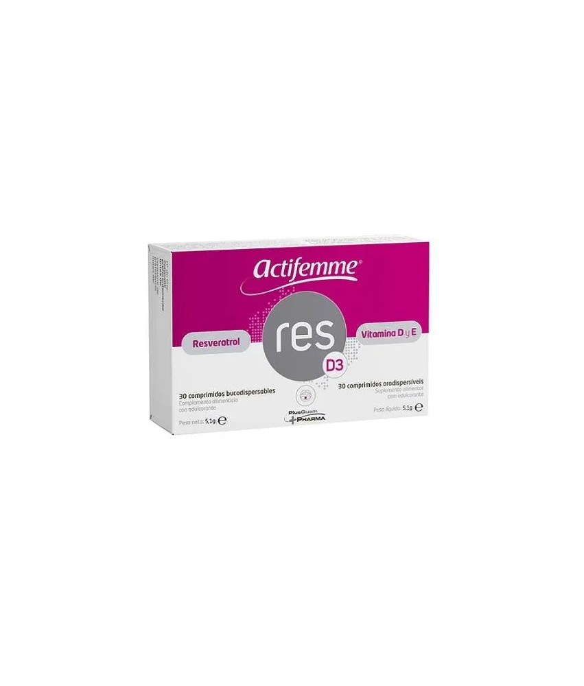 Booster d'énergie Actifemme avec Resveratrol RESD3 | Vitamine D