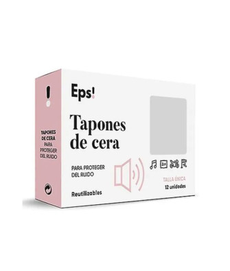 Bouchons d'oreille en cire Eps 12pcs