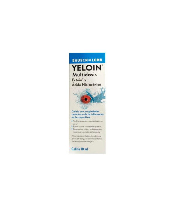 Solution ophtalmique Yeloin 2% 10ml