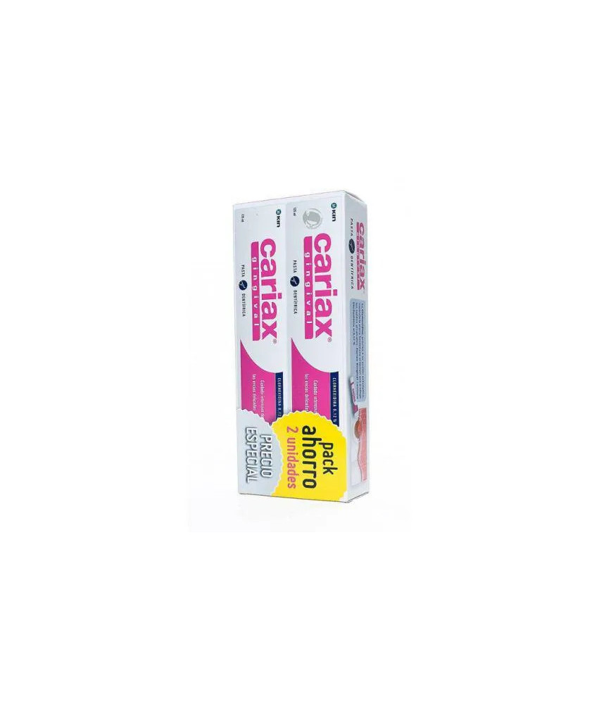 Pack 2 Unités Kin Pasta Cariax Gingival 125ml