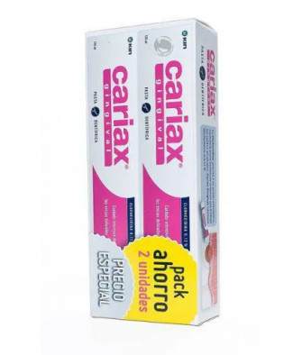 Pack 2 Unités Kin Pasta Cariax Gingival 125ml