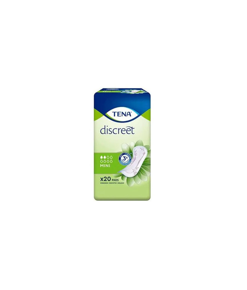 Tena Lady Discreet Mini 20 Unités: Protection Discrète et Confortable