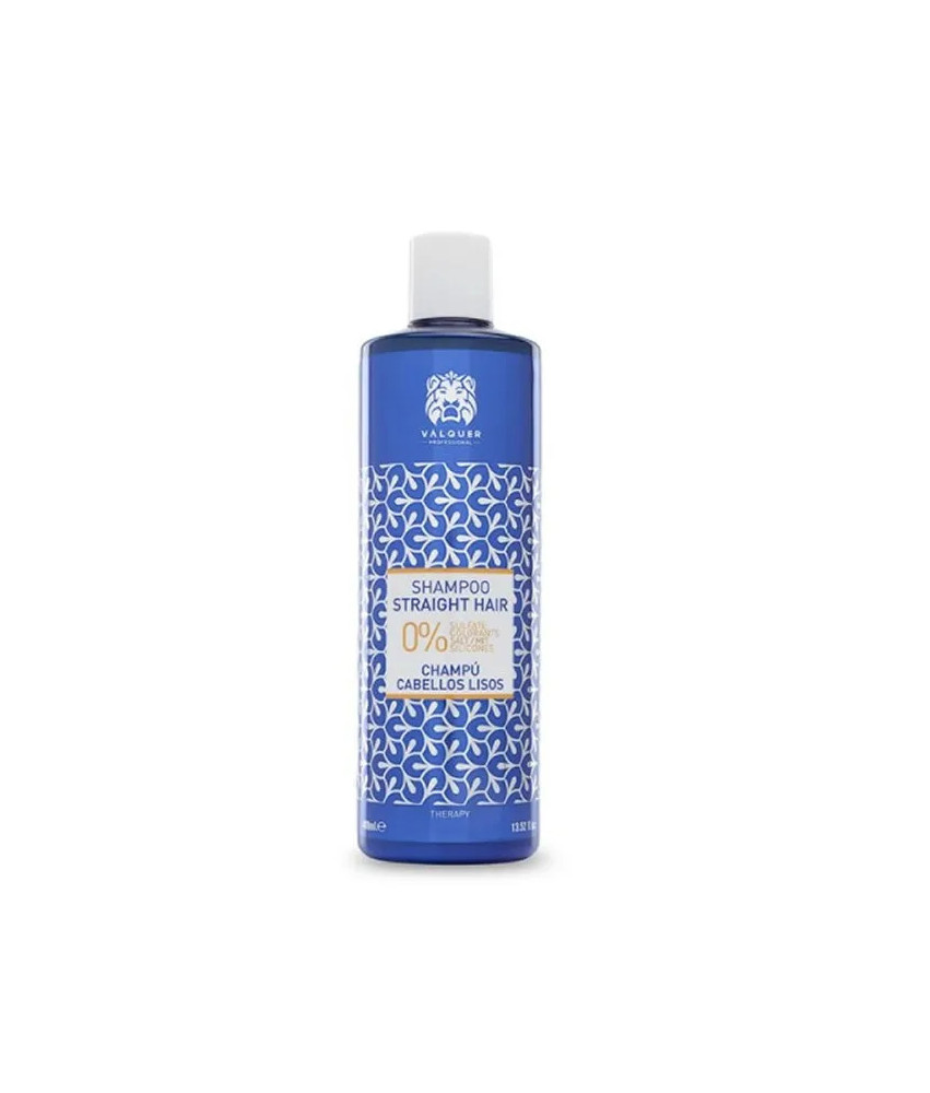 Shampooing Valquer pour Cheveux Lisses 0% 400ml