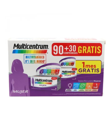 Pack Multicentrum Women 90 + 30 comprimés - Set 2 Pièces
