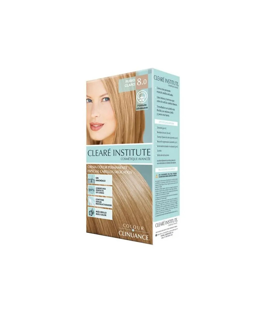 Coloration Cheveux 8.0 Blond Clair - Couleur Clinuance