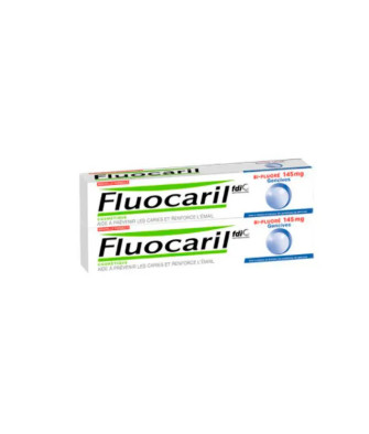 Dentifrice Fluocaril Gomme Bifluoré 145mg Pack 2 x 75ml