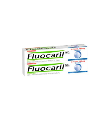 Dentifrice Fluocaril Gomme Bifluoré 145mg Pack 2 x 75ml