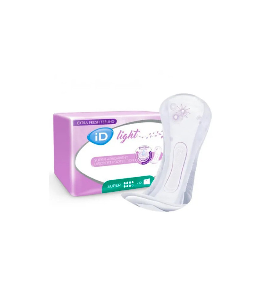 Compression Id Light Super 10 Unités - Soins Corporels