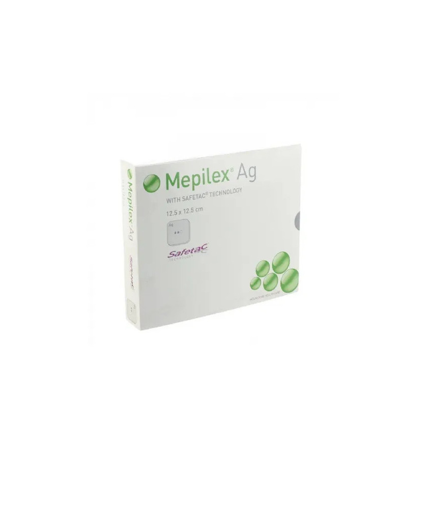 Pansement Mepilex Ag 12,50 X 12,50 cm 5 uds