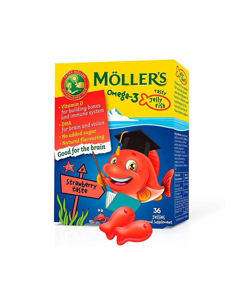 Omega-3 45U de Moller: Santé et Vitalité