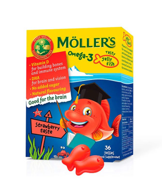 Omega-3 45U de Moller: Santé et Vitalité