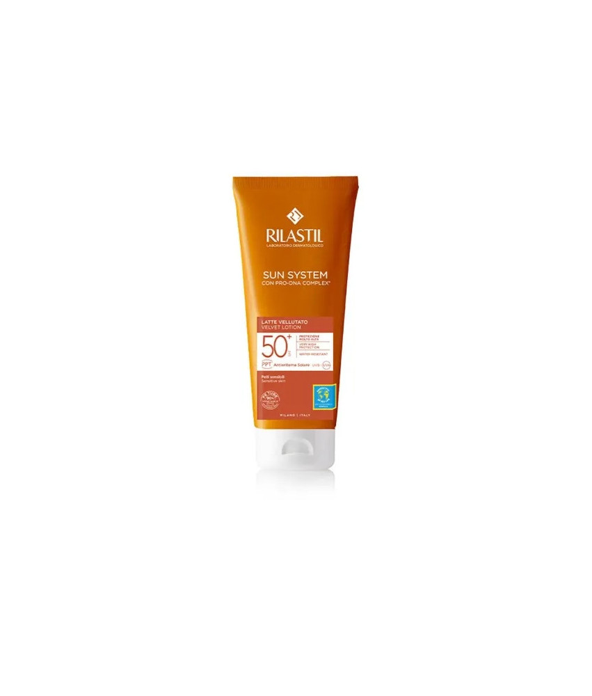 Protection solaire maximale avec la Lotion Rilastil Sun System SPF 50+ 200ml