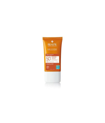 Crème Velvet SPF50+ pour le Visage Rilastil Sun System 50ml