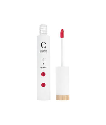 Brillant à lèvres Nude Coral pour un look naturel - Couleur Caramel