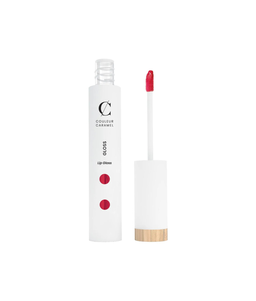 Brillant à lèvres Nude Coral pour un look naturel - Couleur Caramel