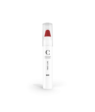 Rouge à lèvres mat Couleur Caramel Twist y Lips 405 - Éclat rouge