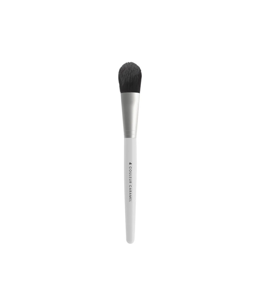 Base maquillage pinceau N4 Couleur Caramel: Teint parfait en un coup de pinceau