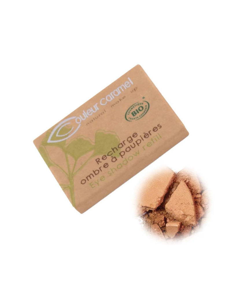 Sombrez-vous avec style : Maquillage yeux Cuivre Nacré Couleur Caramel