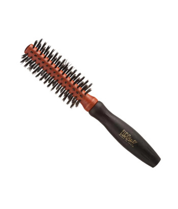 Brosse circulaire Eurostil 15mm: mélange de sanglier, mangue et caoutchouc